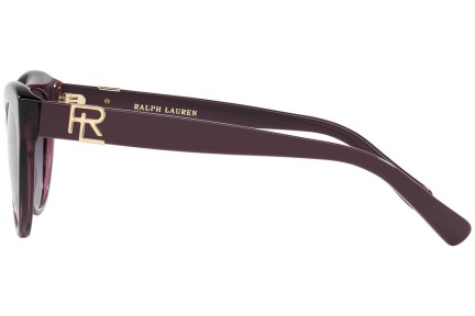 Ochelari de soare Ralph Lauren The Betty RL8213 60528G Cat Eye Maro