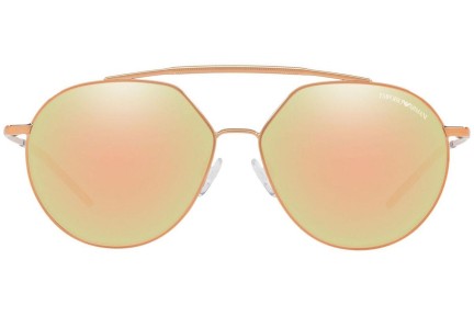 Ochelari de soare Emporio Armani EA2070 32194Z Rotunzi Aurii