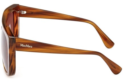 Ochelari de soare Max Mara MM0073 50E Flat Top Havana