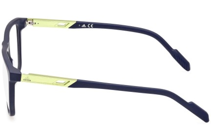 Ochelari Adidas Sport SP5042 091 Dreptunghiulari Albaștri