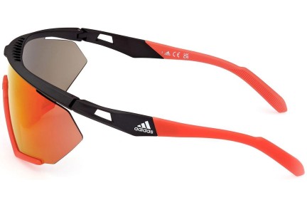 Ochelari de soare Adidas Sport SP0071 05L Lentilă unică | Shield Negri