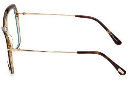 Ochelari Tom Ford FT5882-B 056 Cat Eye Havana