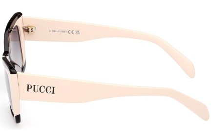 Ochelari de soare Emilio Pucci EP0205 05B Cat Eye Negri