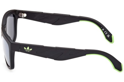 Ochelari de soare Adidas Originals OR0094 02C Pătrați Negri