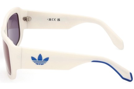 Ochelari de soare Adidas Originals OR0090 21X Pătrați Albi