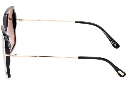 Ochelari de soare Tom Ford FT1039 01B Pătrați Negri