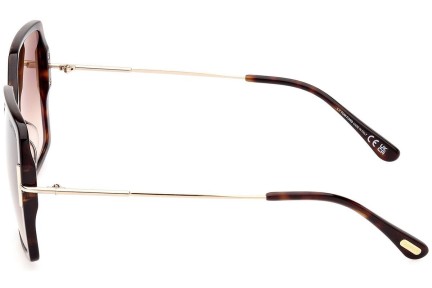 Ochelari de soare Tom Ford FT1039 52F Pătrați Havana