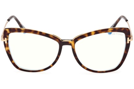 Ochelari Tom Ford FT5882-B 056 Cat Eye Havana