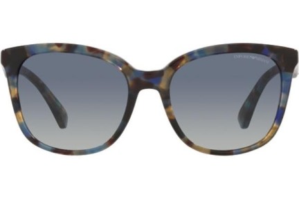 Ochelari de soare Emporio Armani EA4157 58624L Cat Eye Havana