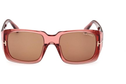 Ochelari de soare Tom Ford FT1035 72E Pătrați Roz