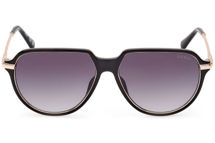 Ochelari de soare Guess GU00067 01B Pilot Negri