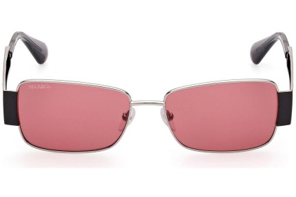 Ochelari de soare Max&Co. MO0070 14S Dreptunghiulari Argintii