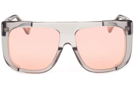 Ochelari de soare Max Mara MM0073 03L Flat Top Cristal