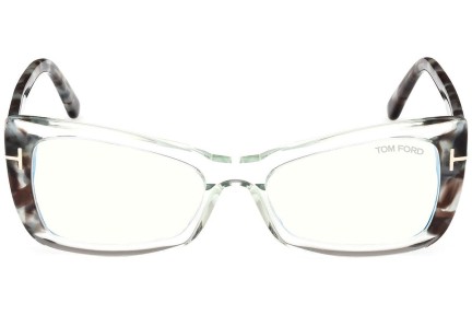 Ochelari Tom Ford FT5879-B 093 Cat Eye Verzi