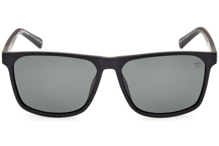 Ochelari de soare Timberland TB9312 02R Polarized Pătrați Negri