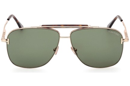 Ochelari de soare Tom Ford FT1017 28N Pilot Aurii