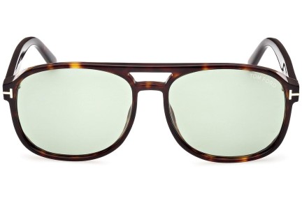 Ochelari de soare Tom Ford FT1022 52N Pilot Havana