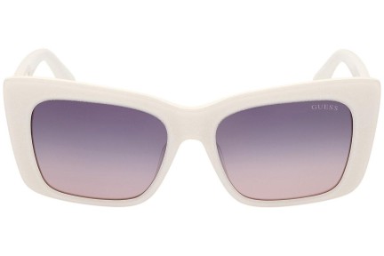 Ochelari de soare Guess GU7890 21B Cat Eye Albi