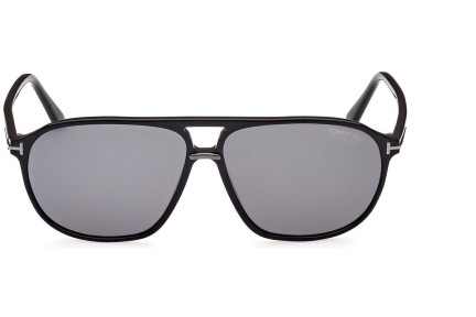 Ochelari de soare Tom Ford FT1026-N 01D Polarized Pilot Negri