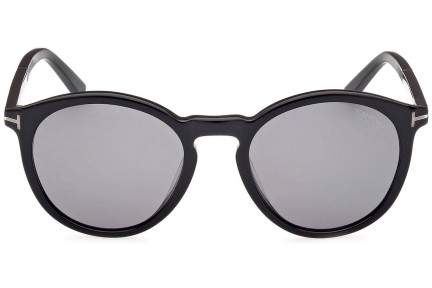 Ochelari de soare Tom Ford FT1021-N 01D Polarized Rotunzi Negri