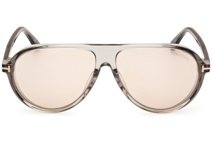 Ochelari de soare Tom Ford FT1023 93E Pilot Gri