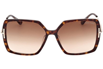 Ochelari de soare Tom Ford FT1039 52F Pătrați Havana