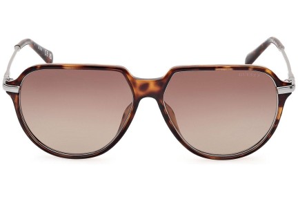 Ochelari de soare Guess GU00067 52H Polarized Pilot Havana