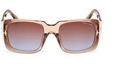 Ochelari de soare Tom Ford FT1035 45F Pătrați Maro