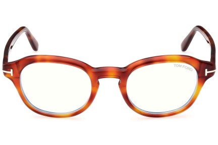 Ochelari Tom Ford FT5871-B 053 Rotunzi Havana