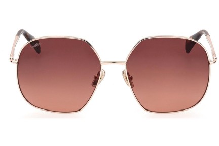 Ochelari de soare Max Mara MM0061 28F Rotunzi Aurii