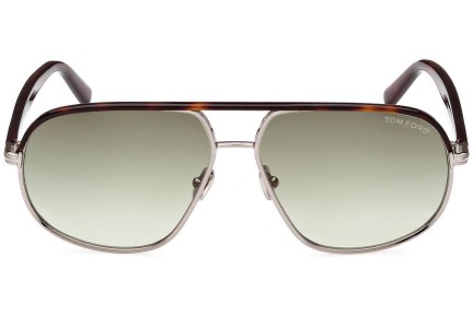 Ochelari de soare Tom Ford FT1019 14P Pilot Havana