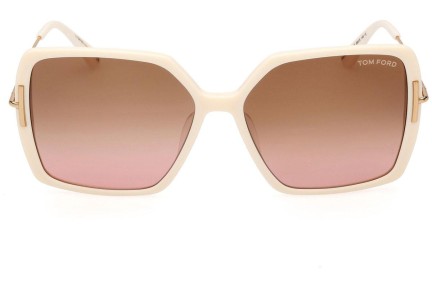 Ochelari de soare Tom Ford FT1039 25F Pătrați Bej