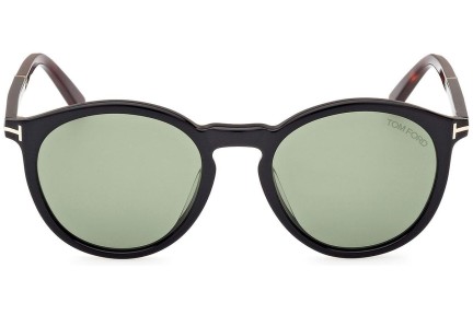 Ochelari de soare Tom Ford FT1021 01N Rotunzi Negri