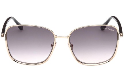 Ochelari de soare Tom Ford FT1029 28B Pătrați Aurii