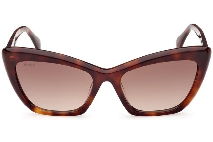 Ochelari de soare Max Mara MM0063 52F Cat Eye Havana