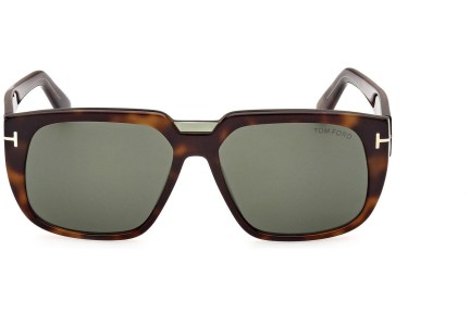 Ochelari de soare Tom Ford FT1025 56N Pătrați Havana