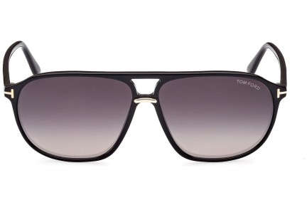 Ochelari de soare Tom Ford FT1026 01B Pilot Negri