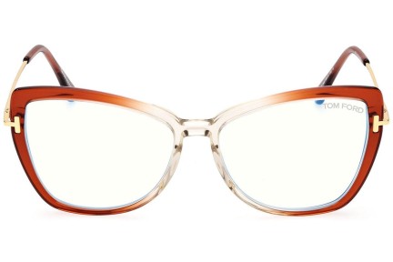 Ochelari Tom Ford FT5882-B 044 Cat Eye Multicolor