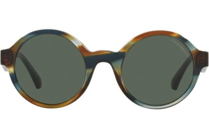 Ochelari de soare Emporio Armani EA4153 516871 Rotunzi Verzi