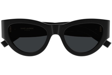 Ochelari de soare Saint Laurent SLM94 001 Cat Eye Negri