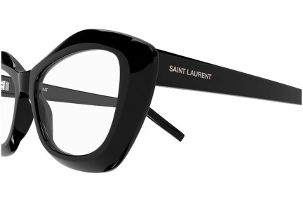 Ochelari Saint Laurent SL68OPT 001 Cat Eye Negri