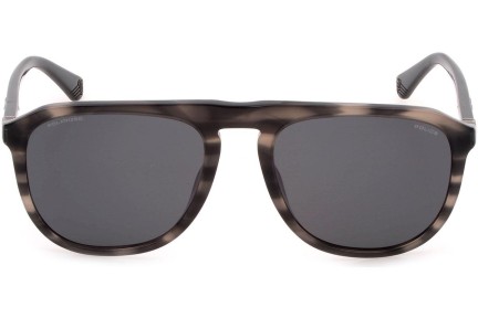 Ochelari de soare Police Origins 48 SPLE06 6K3P Polarized Pătrați Gri