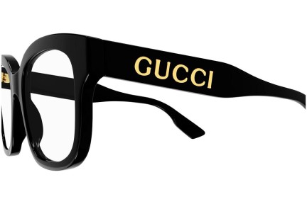 Ochelari Gucci GG1155O 001 Pătrați Negri