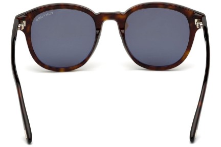 Ochelari de soare Tom Ford FT0752 52N Rotunzi Havana