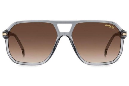 Ochelari de soare Carrera CARRERA302/S KB7/HA Flat Top Gri