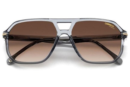 Ochelari de soare Carrera CARRERA302/S KB7/HA Flat Top Gri