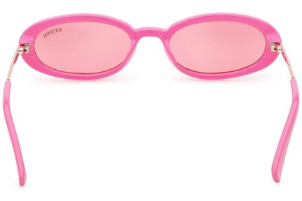 Ochelari de soare Guess GU8277 72S Ovali Roz