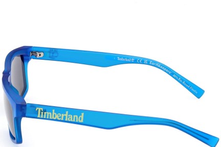 Ochelari de soare Timberland TB9329 91A Dreptunghiulari Albaștri