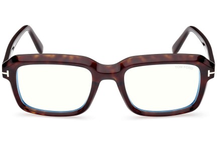 Ochelari Tom Ford FT5888-B 052 Dreptunghiulari Havana