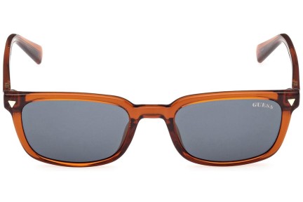 Ochelari de soare Guess GU8284 44V Dreptunghiulari Portocalii